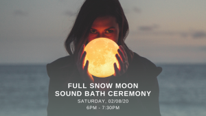 Full Snow Moon Sound Bath Ceremony @ Float State