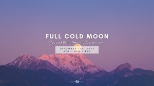 Cold Full Moon Sound Bath @ The Artists Collective