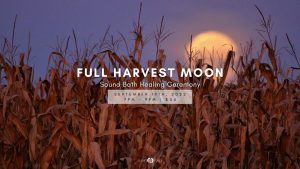 Harvest Full Moon Sound Bath @ Float State